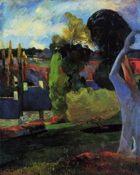 Paul Gauguin : Farm in Brittany III